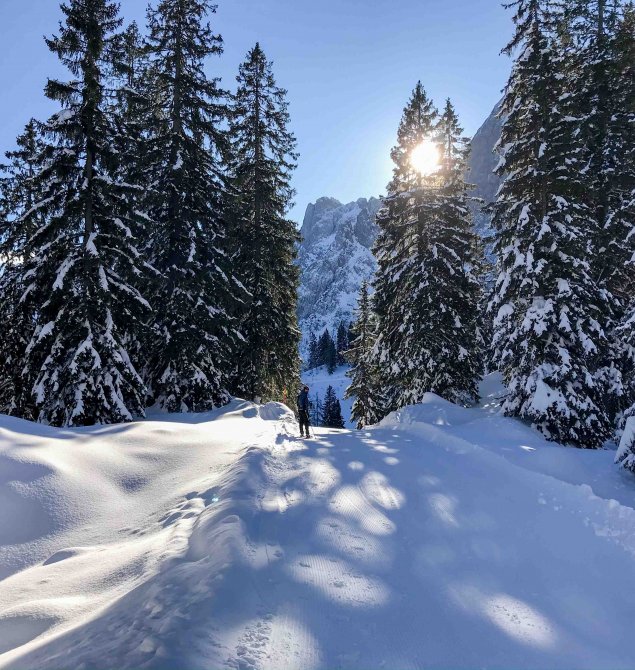 Schneeschuhstrecke